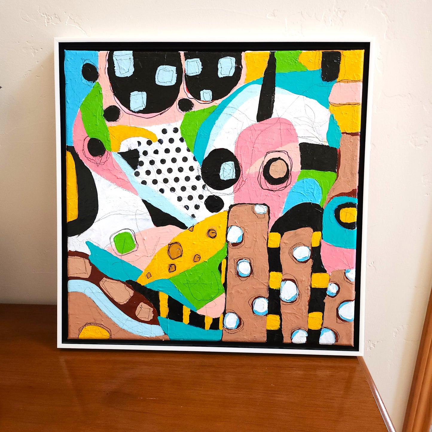 20" x 20" Cheetah on the Run