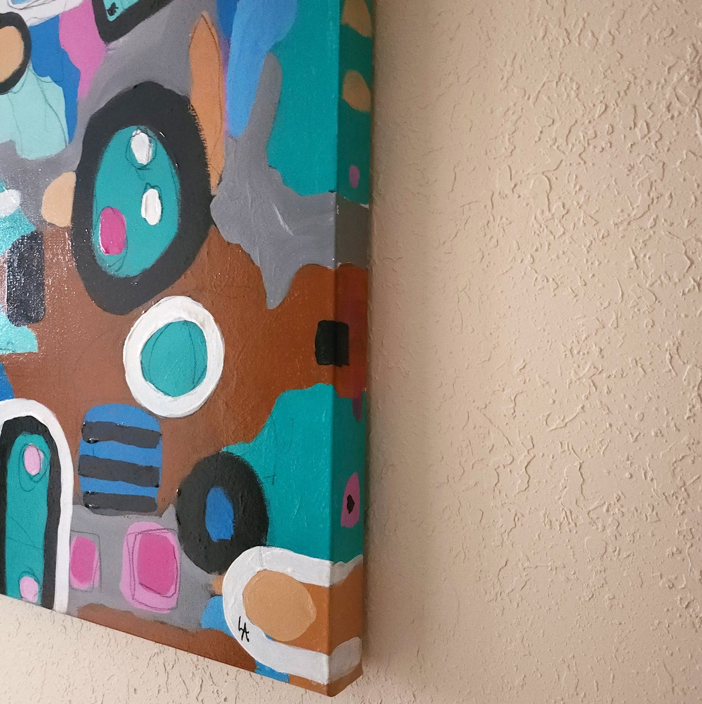 24" x 24" Child's View of the Jungle