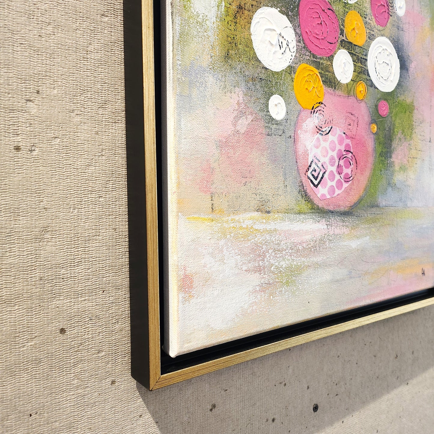 16" x 20" Easter Mums