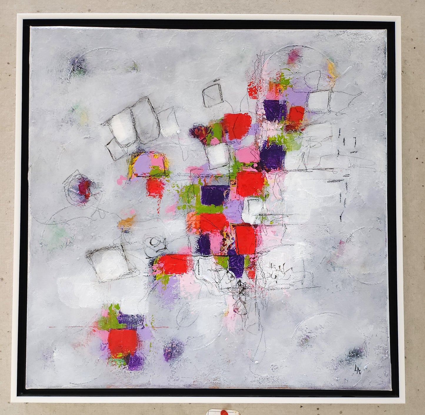 20" x 20" Going Boldly