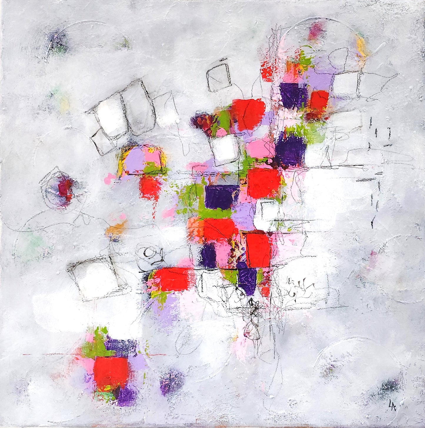 20" x 20" Going Boldly