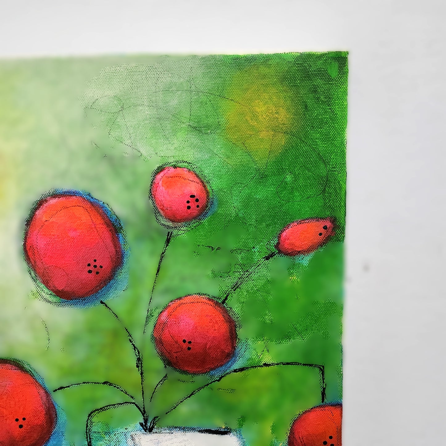 12" x 24" Red Apples