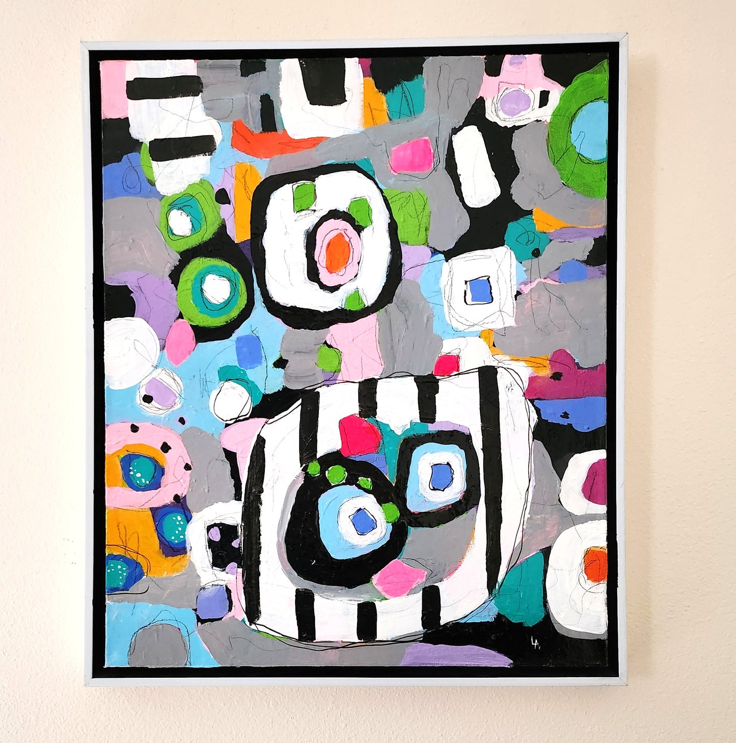 20" x 24" Zebra Sighting