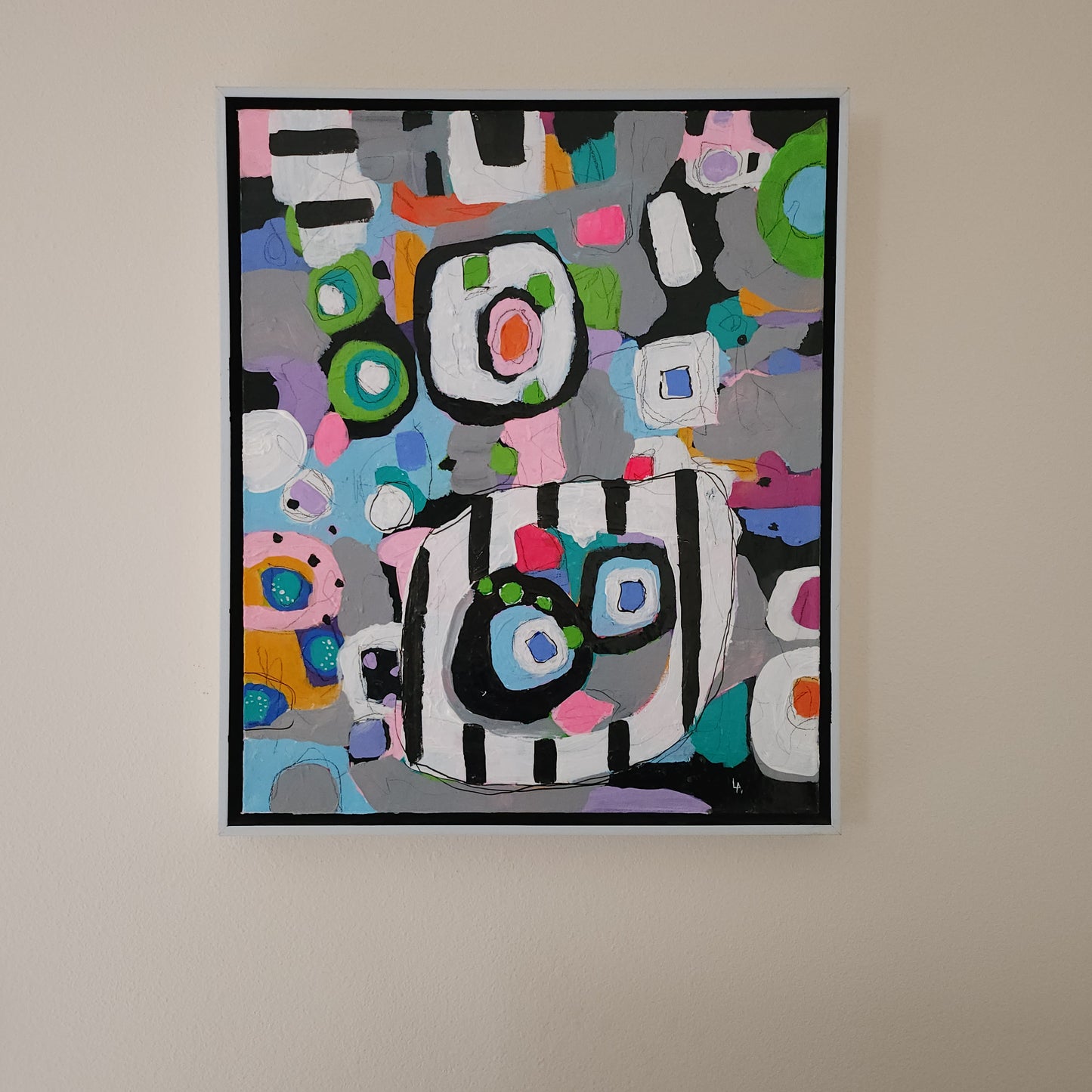 20" x 24" Zebra Sighting