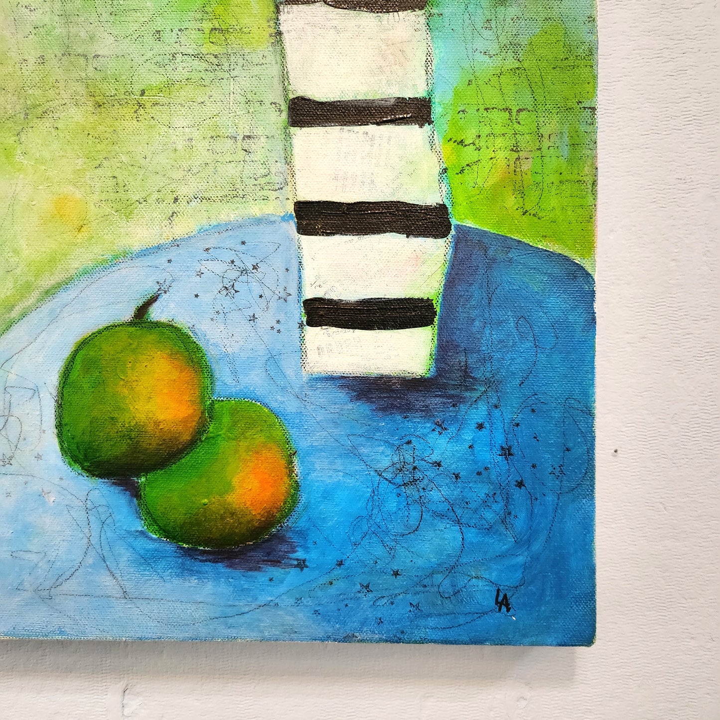 12" x 24" Red Apples